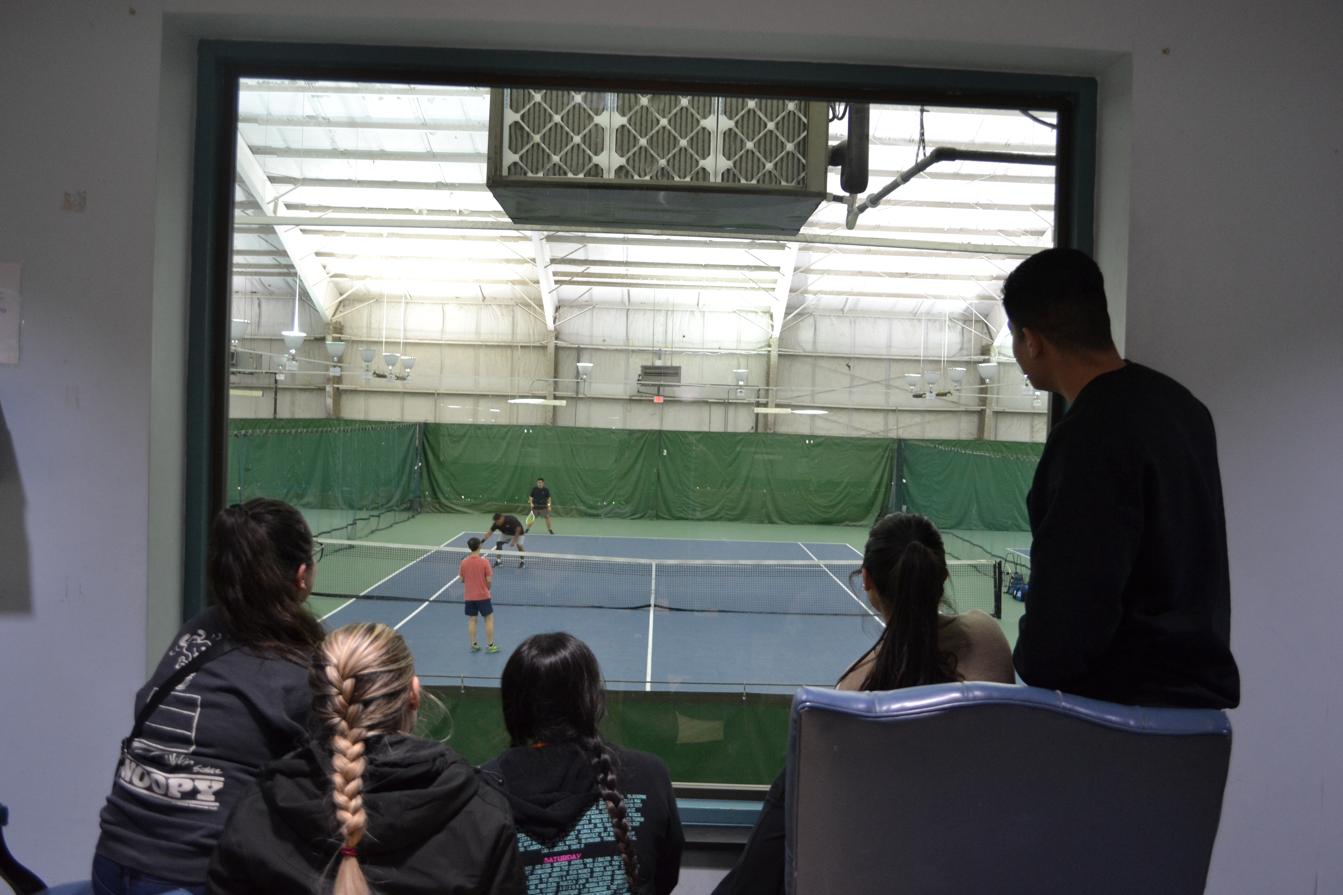 tennis community moment