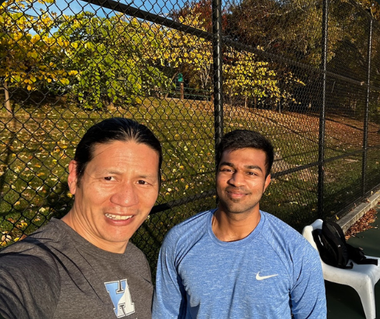 tennis community moment